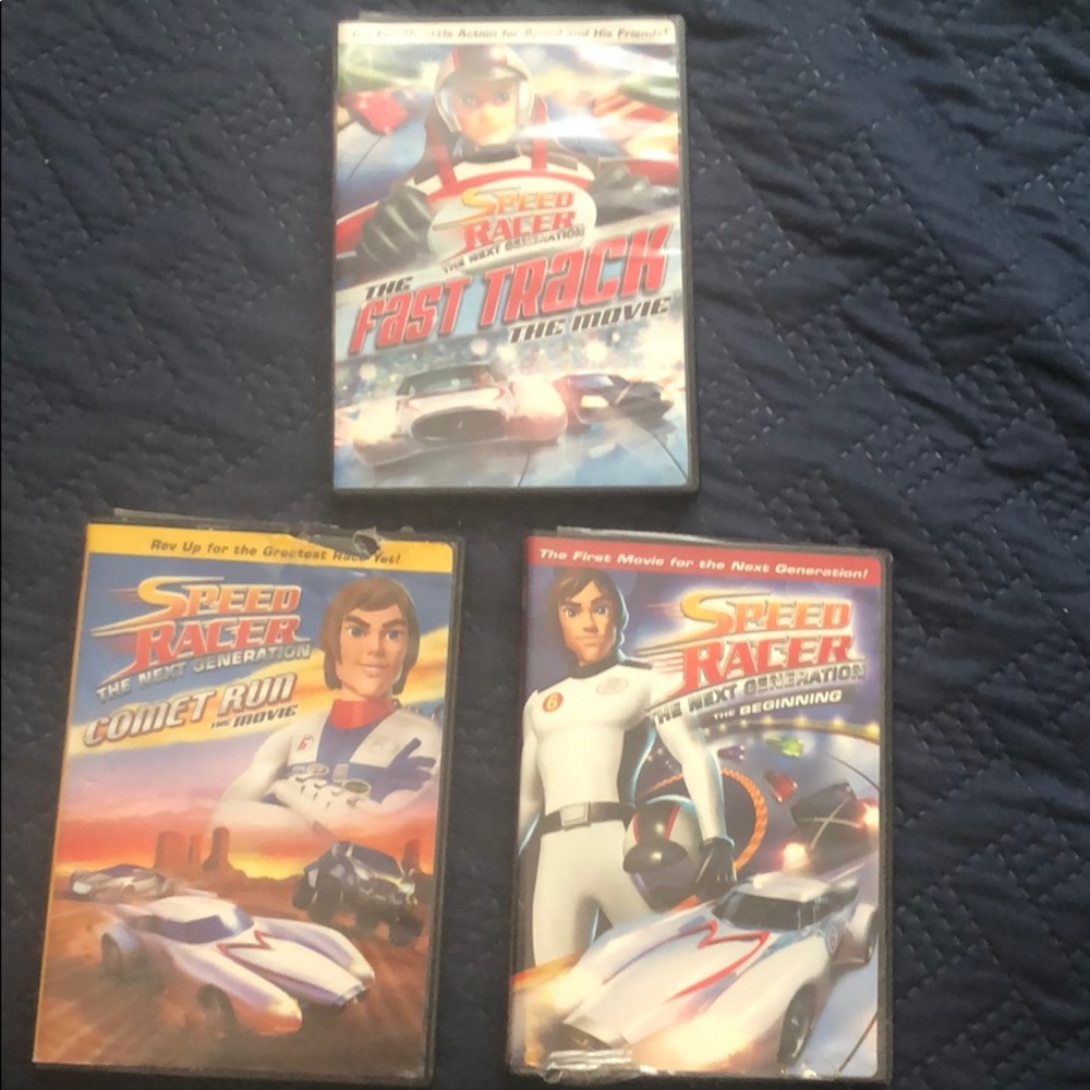 Speed Racer DVD Bundle Set of 3